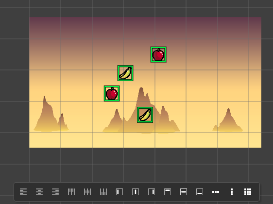 Grid layout start configuration.